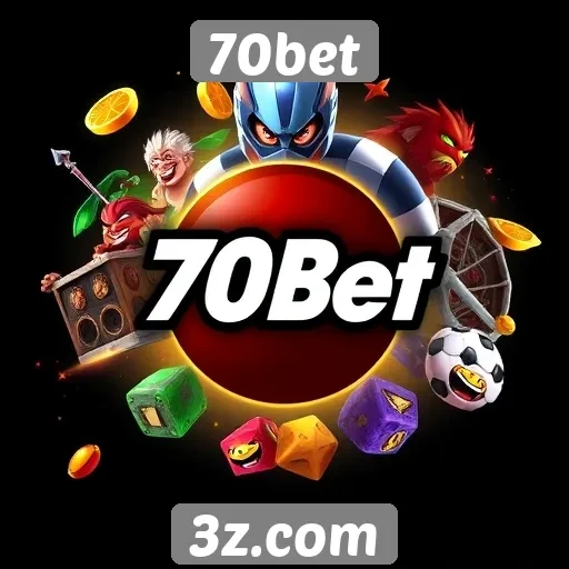 Variedade de jogos disponíveis na plataforma 70bet
